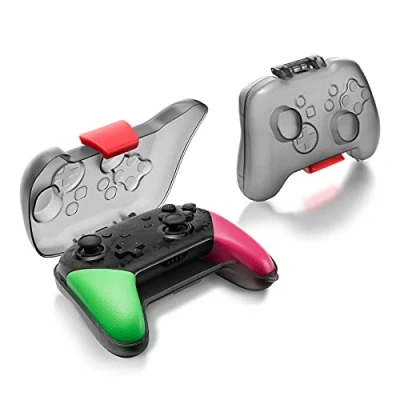 Bild av tomtoc Fodral till Nintendo Switch Pro Controller, Kompakt hårdskalskal, runtomkring, ultratunt, lätt, matt skyddande skyddsomslagstillbehör