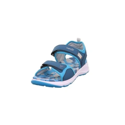 Bild av Superfit pojkar criss cross sandal, Blå turkos 8010, 28 EU