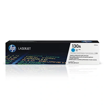 Bild av HP CF351A 130A original LaserJet tonerkassett, cyan, singelförpackning