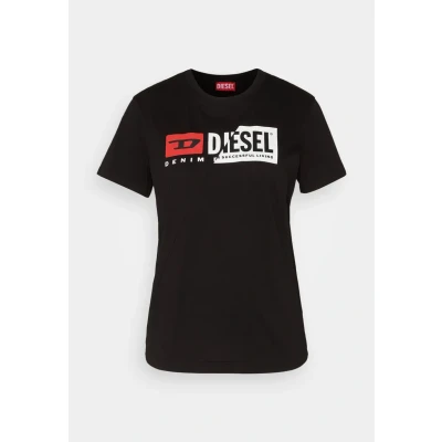 Bild av Diesel TREGL2 Tshirt med print, Storlek: XXS, Black