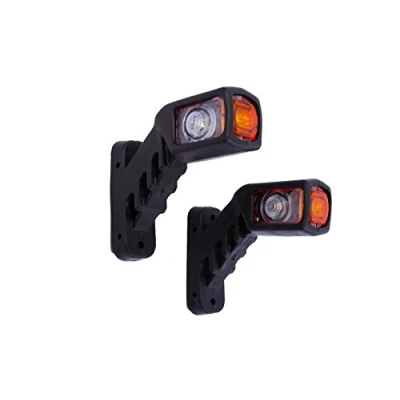 Bild av Autobits 2 x 12 V/24 V LED markörlampor positionslampor kort släpvagn sidomarkeringslampor