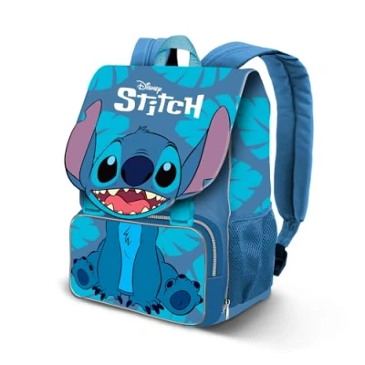 Bild av Lilo and Stitch Sit EXP Expanderbar ryggsäck, blå, 30 x 45 cm, kapacitet 28 L, BLÅ, En storlek, ryggsäckssittning