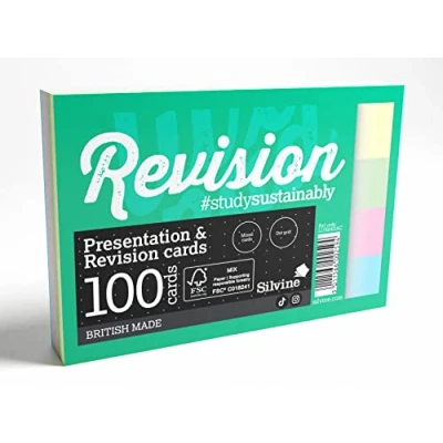 Bild av Luxpad Revision A6 flashkort 5 mm pricknät (100 kort) blandade färger