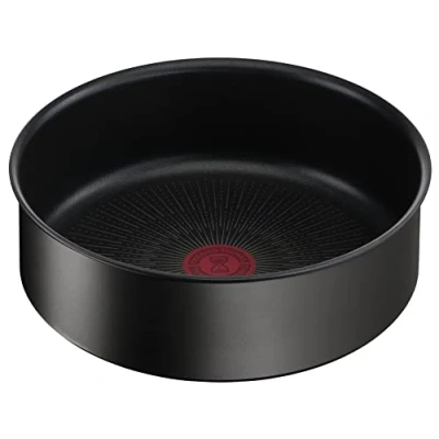 Bild av Tefal Ingenio Sauteuse 24 cm, induktion, non stick beläggning, startindikator, matlagningsstartsindikator, stapelbar, diskmaskinssäker, tillverkad i Frankrike, Eco Resist L3973502