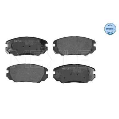 Bild av MEYLE 025 244 1519/W Jeu de plaquettes frein ORIGINAL Quality Essieu avant avec indicateur d&#039;usure tôle anti bruit OPEL: Insignia A 3/5 portes