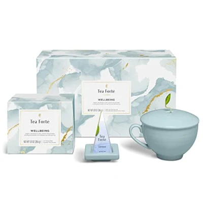 Bild av TEA FORTÉ Mariposa Gift Set Box Mug Set, Pyramid Holder and 10 Infusers Bio Limited Edition(