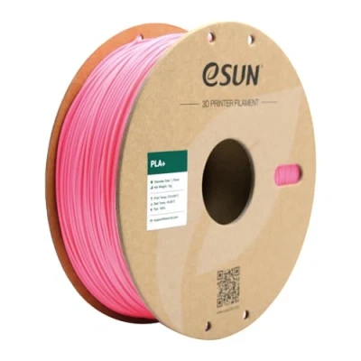 Bild av eSUN PLA+ Filament 1.75mm, Förbättrad Seghet PLA Plus 3D skrivarfilament, Dimensionell Noggrannhet +/ 0.03mm, 1KG Spole (2.2 LBS) tryckmaterial för skrivare, Rosa