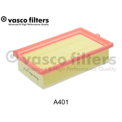 Bild av DAVID VASCO A401 Filtre à air 59 144 228 rectangulaire Cartouche filtrante avec préfiltre FIAT: 500L