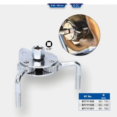 Bild av KS TOOLS BT711107 Kit clé coiffe pour filtre à huile