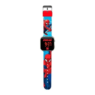 Bild av Kids Licensing LED klocka för barn, Spiderman 1, Spindelmannen