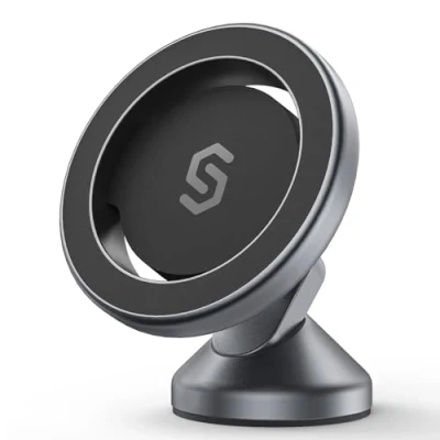 Bild av SYNCWIRE MagSafe bilfäste flexibel rotation magnetisk telefonhållare för bilinstrumentbräda, starka magneter, universell kompatibel iPhone, Samsung, Pixel biltillbehör