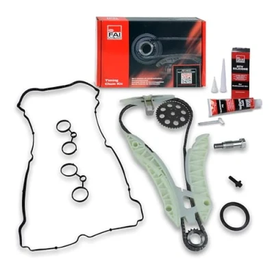 Bild av FAI AutoParts TCK118 Jeu de distribution à chaînes avec joints, roues dentées Simplex, Chaîne vélo PEUGEOT: 207 3/5 portes, 3008 I
