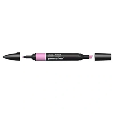 Bild av Winsor &amp; Newton &quot; ProMarker 0203356 professionell layoutmärkpenna 2 spetsar, fin och bred för ritningar, design layouter fuchsia rosa
