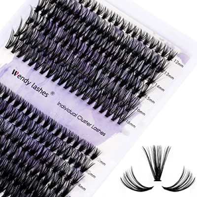 Bild av Individuell klusterfransförlängning klusterfransar D Curl 0.07mm Blandad 12 16 franskluster Individuella ögonfranskluster DIY ögonfransförlängningar (30D + 40D)