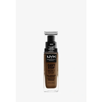 Bild av Nyx Professional Makeup CAN&#039;T STOP WON&#039;T Foundation Foundation, Storlek: 30 ml, 19 mocha