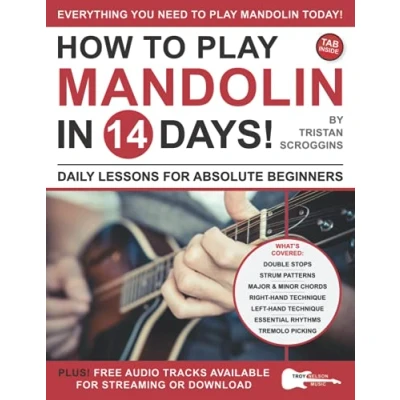 Bild av How to Play Mandolin in 14 Days: Daily Lessons for Absolute Beginners