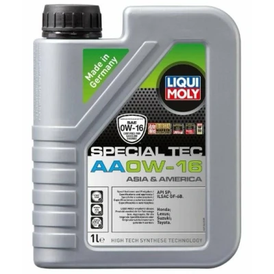 Bild av Liqui Moly Special Tec AA 0W 16 5I Huile moteur 21328 TOYOTA: RAV4 V, Yaris III 3/5 portes, C HR, SUZUKI: SWIFT 5, Ignis III, Jimny IV SUV