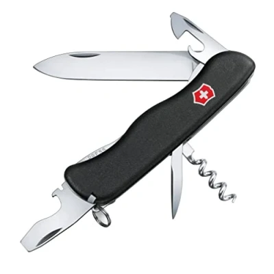 Bild av Victorinox, Schweizer Taschenmesser, Picknicker, Multitool, 11 Funktionen, Klinge, gross, Dosenöffner, Schraubendreher 3 mm, Feststellklinge