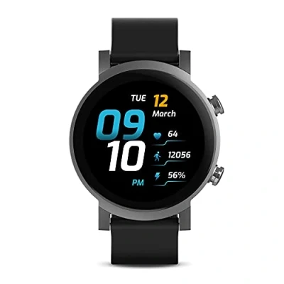 Bild av Ticwatch E3 Smartwatch för män Bär OS från Google med Qualcomm Snapdragon Wear 4100+ Dual System Platform Pay GPS Pulsmätning Stresshantering iOS och Android kompatibel