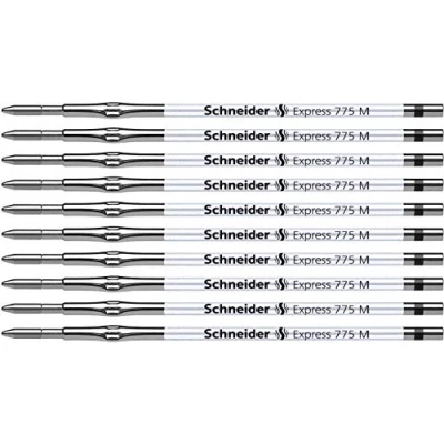 Bild av Schneider 7761 Express 775 M kulspetspenna (dokumentsäker) förpackning med 10 svart