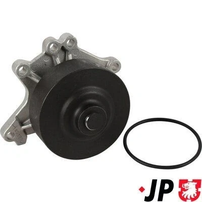 Bild av JP GROUP 4814102800 Pompe à eau avec bague d&#039;étanchéité mécanique Métal pour système dentrainement courroie trapézoïdale nervures