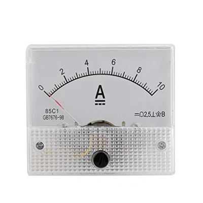 Bild av VBESTLIFE nuvarande voltmeter Spänning 2,5 Noggrannhet spännings analog panel (testströmområde: DC 0 10A)