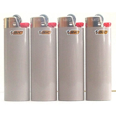 Bild av Tändare Bic kolgrå full storlek nytt paket med 4