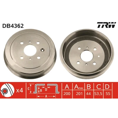 Bild av Bromstrumma Trw DB4362