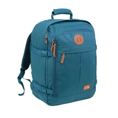 Bild av Cabin Max Metz 30 l ryggsäck för Easyjet handbagage 45 x 36 20 av återvunnen polyester rymlig resväska med framficka, surfplattehållare och trolleyhållare optimal organisering, bensinblå,