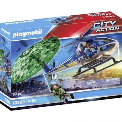 Bild av Playmobil 70569 City Action Polishelikopter Fallskär