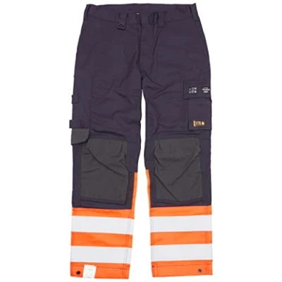 Bild av BYXA 1488 1513 MULTINORM INHER MARINBLÅ/VARSELORANGE C52 Beijerbygg Byggmaterial