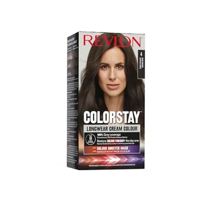 Bild av Revlon HAIR Color COLORSTAY, Longwear Cream Colour Hårfärg, Storlek: 165 ml, Chatain fonce