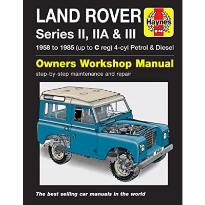 Bild av Haynes Reparationshandbok, Land Rover Series Ii, Iia &amp; Iii, Universal, 978 0 85733 5 685