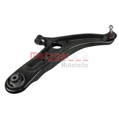 Bild av METZGER 58116202 Bras de suspension avec rotule suspension, support en caoutchouc Essieu avant droit, inférieur barre oscillant transversal