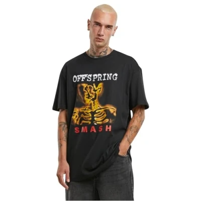 Bild av Merchcode Offspring Smash TEE Tshirt med print, Storlek: XL, Black