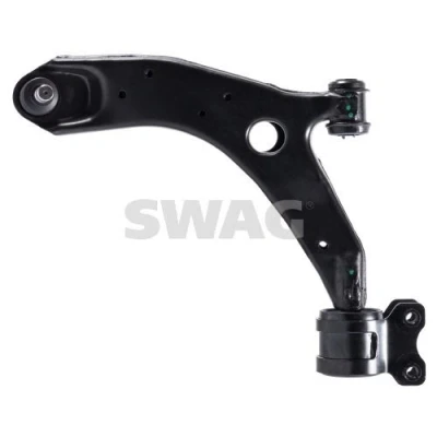 Bild av SWAG 83 94 2433 Bras de suspension avec roulement Essieu avant gauche, inférieur barre oscillant transversal Tôle d&#039;acier 18 MAZDA: 3 5 portes,