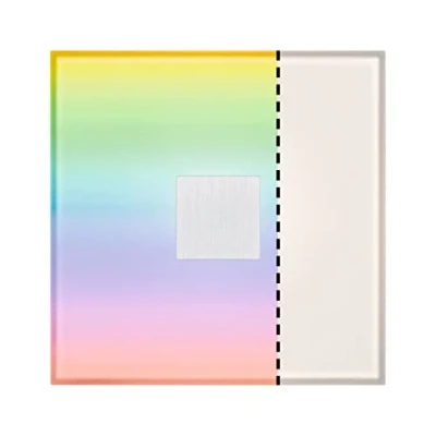 Bild av Paulmann 78414 LumiTiles LED kakel Square Komplettering IP44 10x10 cm Inkl. 1x0,75 W Dimbar Varmvitt Vit Plast, Aluminium Badrumslampa 2700K