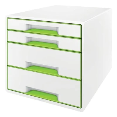 Bild av Leitz Bordskub WOW Cube 4 lådigt Grön