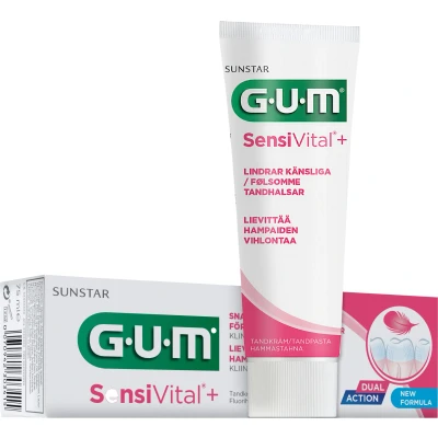 Bild av GUM SensiVital+ tandkräm 75 ml