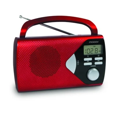 Bild av Metronic Bärbar radio, röd, 477201