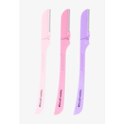 Bild av Brushworks Precision Eyebrow Razor (Pack of 3)