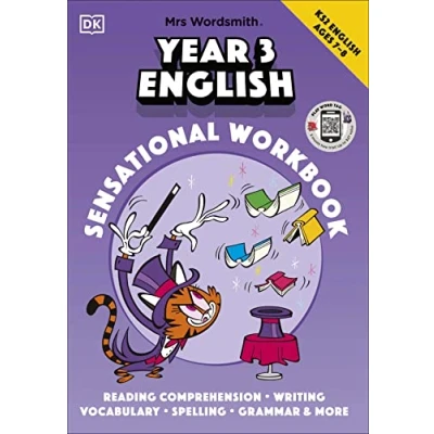 Bild av Mrs Wordsmith Year 3 English Sensational Workbook, Ages 7 8 (Key Stage 2): + Months of Word Tag Video Game