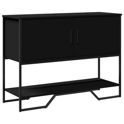 Bild av Konsolbord svart 100x35x74,5 cm konstruerat trä