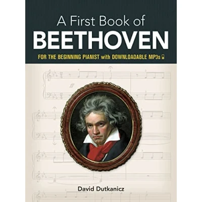 Bild av My first book of beethoven: favorite pieces in easy piano arrangements piano: For the Beginning Pianist with Downloadable Mp3s