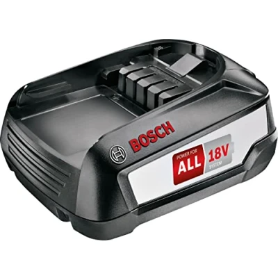 Bild av Power for ALL Battery BHZUB1830, 18V 3.0Ah, passar till Bosch Unlimited sladdlösa dammsugare, reservdel, svart