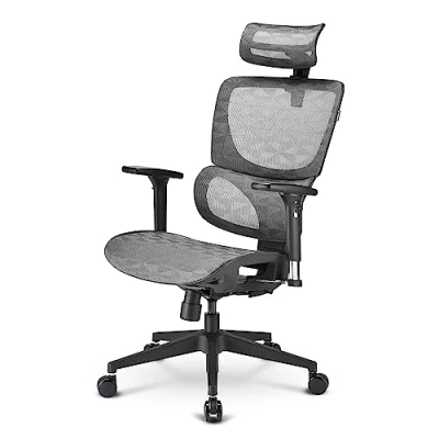 Bild av Sharkoon OfficePal C30M Kontorsstol Nättextil Upp till 120 kg
