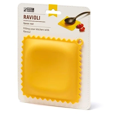Bild av Monkey Business Ravioli format skedställ för köksbänken Coola kökshjälpmedel och tillbehör från en samling av olika pastaformade, unika