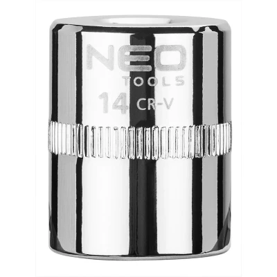 Bild av NEO TOOLS 08 232 Clé à douille 1/4 3124 14 mm Acier chrome vanadium SuperLock