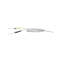 Bild av Viessmann Modelltechnik 3564 LED mit Kabel, blau 5er Blå 5 stk