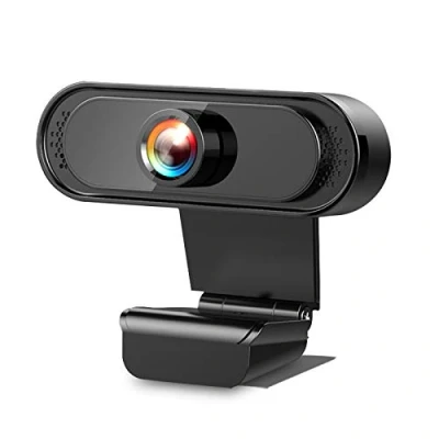 Bild av PC webbkamera med mikrofon tillbehör webbkamera, 1080p streaming bärbar dator stationär för zoom YouTube Gaming Twitch PC/Mac